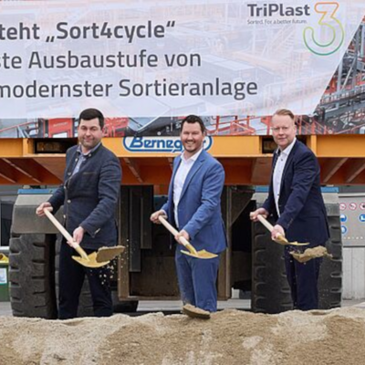 Groundbreaking for Sort4cycle: ARA, Bernegger and GreenDot set a new benchmark for Europe’s circular economy