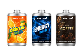 ALPLA and CCL Label present new PET beverage can