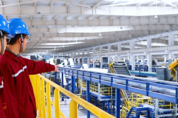 BoReTech's PET bottle washing line officially commissioned in Shandong Fuhai