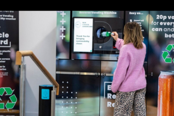 Students at New College Lanarkshire recycled cans and plastic bottles in a Deposit Return Scheme trial across a five-week period