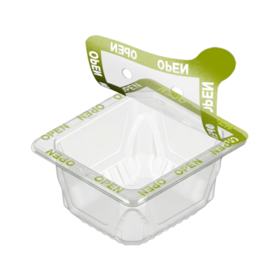 Securikett : New label system enables secure tray closure without heat sealing