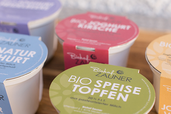 Sustainable dairy cups made from 100% rPET