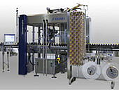 Modularized construction for labelers, stretch blow-molders and palletisers