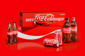 Coca-Cola introduces new unified visual system, adopts black caps across PET bottles