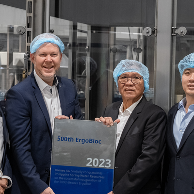 Krones: 500 times maximum efficiency