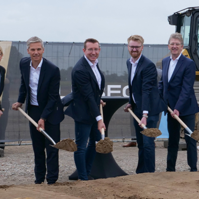 Official ground-breaking ceremony: RCS is constructing a new facility for innovative plastics recycling in Werne
