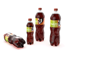 Sidel unveils StarLITE®R – a new, ultra-efficient 100% rPET bottle for carbonated soft drinks
