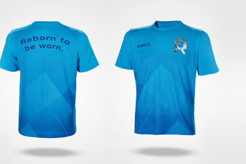 K 2025: LEONHARD KURZ presents rPET jerseys from its own recycling process