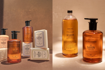 Aptar Beauty creates custom pumps for L’Occitane-En-Provence's refillable hand care collection
