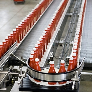 AQ-FILE conveyor: Single-file accumulation