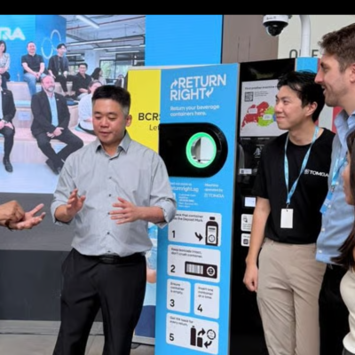 Singapore becomes the first Southeast Asian nation to launch a nationwide deposit return scheme