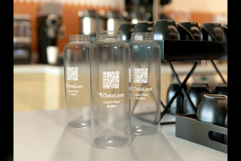 DataLase launches revolutionary label-free clear-to-white coating for plastic bottles
