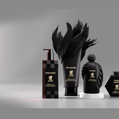 UPM launches UPM Circular Renewable Black- the first bio-based, NIR-detectable, carbon-negative pigment for premium packaging