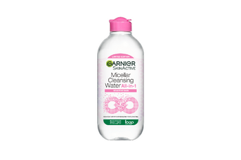 Garnier’s first micellar cleansing water in a 100% upcycled bottle* in collaboration with Loop Industries