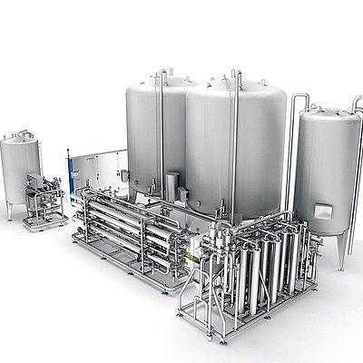 Krones' concept for wastewater recycling: up to 80 per cent less water consumption