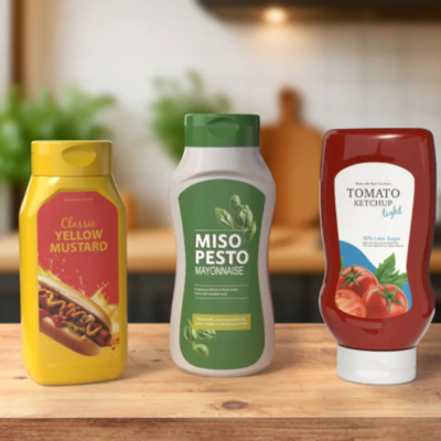 Amcor launches next generation of flip top closure for sauce market