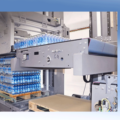 SMI: More efficient end of line with double column palletizer