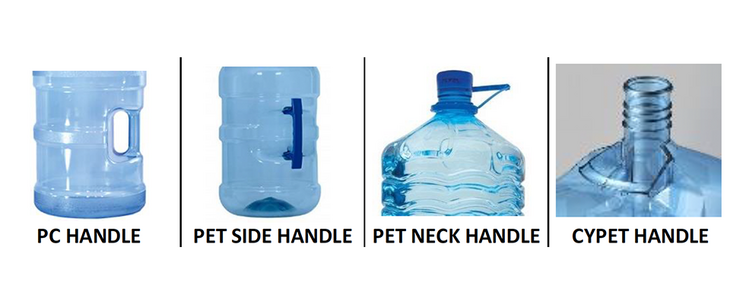 CYPET: Unique handle for 5 gallon pet bottles – innovative, integrated ...