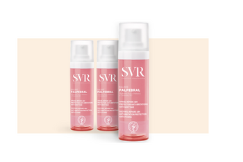 SVR chose Aptar Beauty’s Micro rPET Airless Solution for PALPEBRAL BAUME