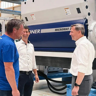 K 2025: Lindner’s spotlight: recyclate quality, energy efficiency, flexibility, smart process optimisation and mechanical recycling