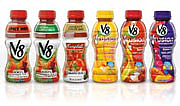 Campbell’s V-8 brand enters vending channel with new custom bottle from Amcor PET Packaging